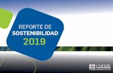 Reporte de sostenibilidad 2019 - COFIDE