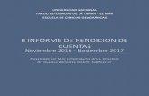 II INFORME DE RENDICIÓN DE CUENTAS