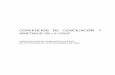 CONVENCIÓN DE CONCILIACIÓN Y ARBITRAJE EN LA CSCE
