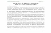 RELATORIO DE IMPACTO AMBIENTAL EXPLOTACION AGROPECUARIA