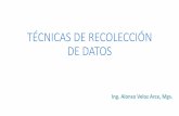 TÉCNICAS DE RECOLECCIÓN DE DATOS