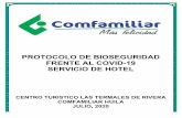 PROTOCOLO DE BIOSEGURIDAD -SERVICIO DE HOTEL TERMALES