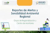 Reportes de Alertas y Sensibilidad Ambiental Regional