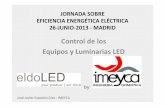 1.- Control de los equipos y luminarias LED