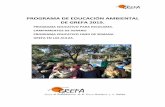 PROGRAMA DE EDUCACIÓN AMBIENTAL DE GREFA 2019.
