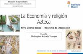 Economía y desarrollo cultural Azteca