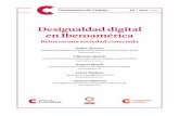Desigualdad digital en Iberoamérica