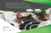 Certificación como ARQUITECTO DE MICROSERVICIOS