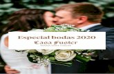 Especial bodas 2020 - masia.casafuster.net