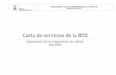 Carta de servicios de la BUZ - Biblioteca de la ...