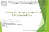 Sobre el concepto y estudio del liderazgo político