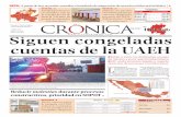 en DE HOY Siguen congeladas - La Crónica de Hoy en Hidalgo
