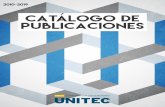 Catálogo de publicaciones - UNITEC