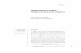 Algoritmo para el análisis temático de documentos digitales
