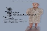 1 CAMINO DE SANTIDAD / Cronología del Dr. José Gregorio ...