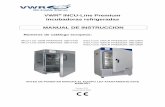 VWR INCU-Line Premium Incubadoras refrigeradas MANUAL DE ...
