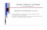 DEUDA PÚBLICA EXTERNA - Ministerio de Economía y Finanzas