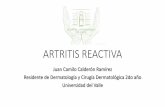 ARTRITIS REACTIVA - asocolderma.org.co