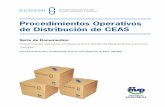 Procedimientos Operativos de Distribución de CEAS