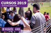 CURSOS 2019 - Scout