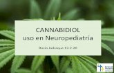 CANNABIDIOL uso en Neuropediatría