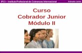 Curso Cobrador Junior Módulo II