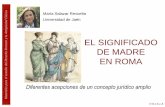 EL SIGNIFICADO DE MADRE EN ROMA - repositorio.ual.es