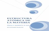 ESTRUCTURA ATÓMICA DE LA MATERIA - estuaria.es