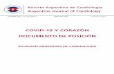 COVID-19 Y CORAZÓN DOCUMENTO DE POSICIÓN