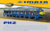 PHZ es una sembradora hidráulica proyectada para la ...