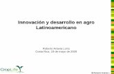 Innovación y desarrollo en agro Latinoamericano