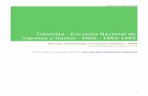 Colombia - Encuesta Nacional de Ingresos y Gastos - ENIG ...