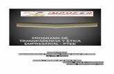 PROGRAMA DE TRANSPARENCIA Y ÉTICA EMPRESARIAL - PTEE