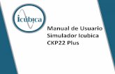 Manual de Usuario Simulador Icubica CKP22 Plus