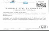 Firma Electrónica - EXTERNALIZACION DE NOTIFICADOS Y ...