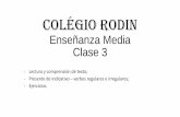 Enseñanza Media Clase 3