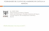 POSIBILIDADES DEL CULTIVO DEL ALMENDRO EN CASTILLA-LA …