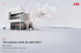 Novedades KNX de ABB 2021”
