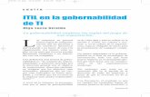 ITIL en la gobernabilidad de TI