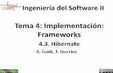 Tema 4: Implementación: Frameworks