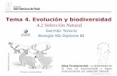 Tema 4. Evolución y biodiversidad
