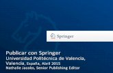 Publicar con Springer - riunet.upv.es