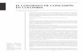 EL CONTRATO DE CONCESION EN COLOMBIA