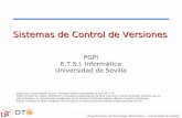 Sistemas de Control de Versiones - dte.us.es