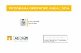 PROGRAMA OPERATIVO ANUAL 2014 - Ayuntamiento de Torreón