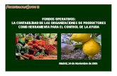 FONDOS OPERATIVOS: LA CONTABILIDAD DE LAS ORGANIZACIONES ...