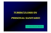 TUBERCULOSIS EN PERSONAL SANITARIO