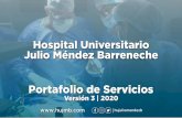 Hospital Universitario Julio Méndez Barreneche
