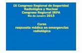IX Congreso Regional de Seguridad Radiológica y Nuclear ...