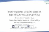 Manifestaciones Extraarticulares en Espondiloartropatias ...